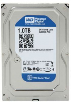 Жесткий диск 1Tb Western Digital Caviar Blue SATAIII 7200 rpm 64Mb WD10EZEX