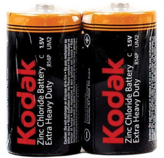 Батарейка Kodak Extra Heavy Duty R14 (10шт/уп) C