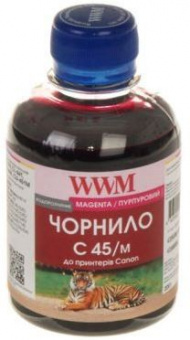 Чорнило WWM C45/M Canon MG2440/IP7240/E404/E514 (Magenta) 200ml