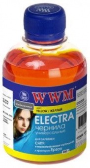 Чорнило WWM EU/Y Epson Electra (Yellow) 200ml