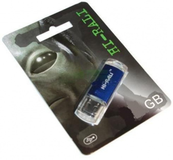 Flash-пам'ять Hi-Rali Rocket series Blue 8Gb USB 2.0