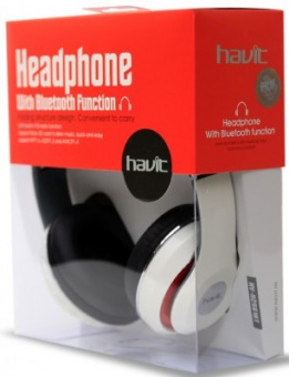 Наушники Bluetooth  HAVIT HV-H2561BT Gray с микрофоном
