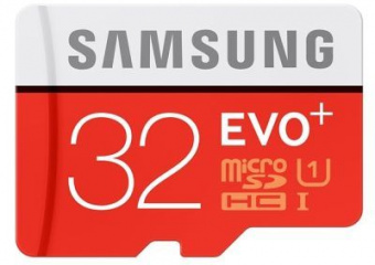 Карта памяти Samsung microSDHC 32GB EVO PLUS Class 10 UHS-I no adapter