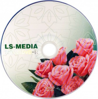 DVD-R LS-Media 4,7Gb (bulk 50) 16x троянди
