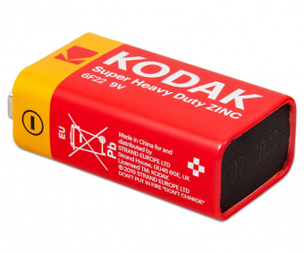 Батарейка Kodak Extra Heavy Duty 6F22 (10шт/уп) 9V Крона