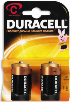 Батарейка Duracell LR14 MN1400 (2шт/уп) C