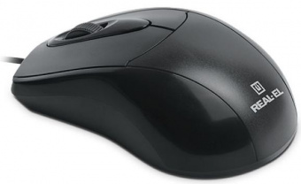 Мышь REAL-EL RM-207 USB Black