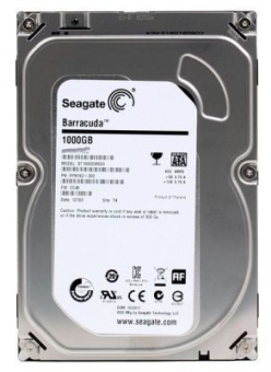 Жесткий диск 1Tb Seagate Barrakuda  SATAIII, 7200 rpm 64Mb ST1000DM010