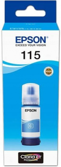Оригинальные чернила Epson (115) L8160/L8180 (Cyan) 70ml (C13T07D24A)