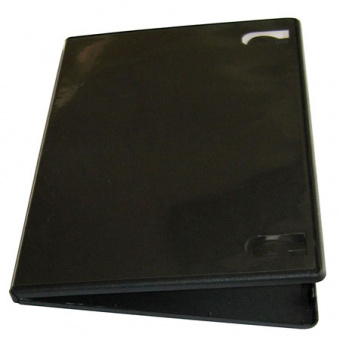 DVD box black 14mm глянець (100шт/ящ)