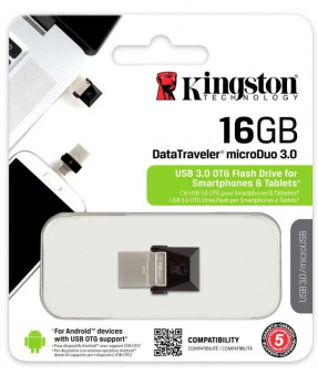 флеш-драйв KINGSTON DT Micro DUO 16GB USB3.0