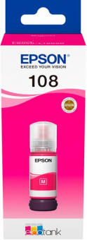 Оригинальные чернила Epson 108 EcoTank L8050/L18050 (Magenta) 70ml