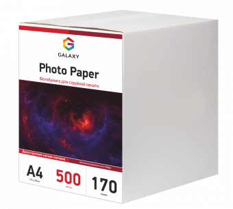 Galaxy A4 (500л) 170г/м2 двосторонній матово-матовий фотопапір