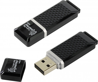 Flash-пам'ять Smartbuy Quartz series Black 16Gb USB 2.0