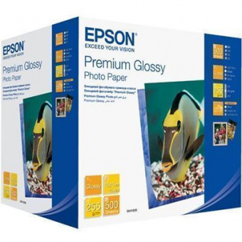 Epson 10x15 (500л) 255г/м2 Premium Суперглянец фотобумага