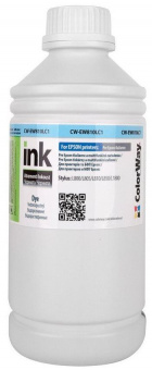 Чернила ColorWay Epson L800/L810/L850/L1800 (Light Cyan) 1000ml CW-EW810LC
