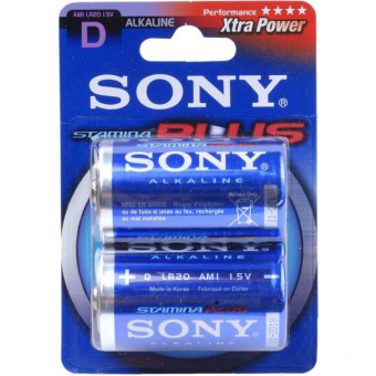 bat SONY LR20 Stamina Plus 2шт blister