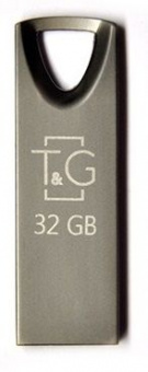 Flash-пам'ять T&G 117 Metal series 32Gb USB 2.0 Black