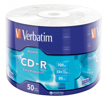 CD-R Verbatim extra 700MB (bulk 50) 52x
