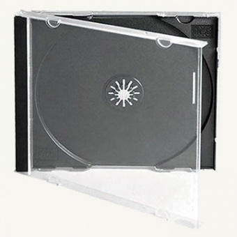 CD box jewel black 10,4mm (СУПЕР КАЧЕСТВО) (10шт/уп)