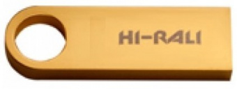 Flash-пам'ять Hi-Rali Shuttle series Gold 16Gb USB 2.0